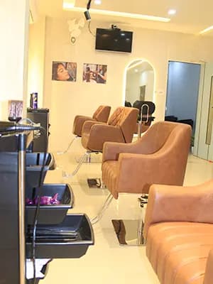 Interior of Viorica Beauty Parlour, Kottakkal