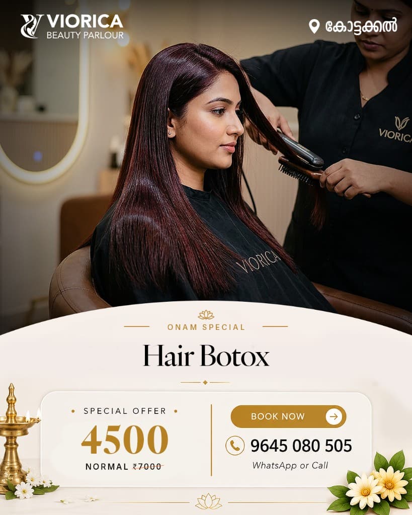 Hair Botox at Viorica Beauty Parlour, Kottakkal