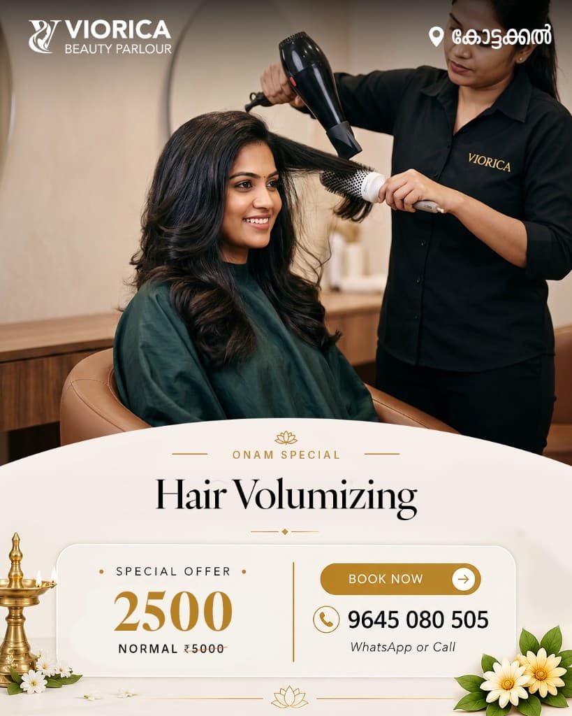 Hair Volumizing at Viorica Beauty Parlour, Kottakkal