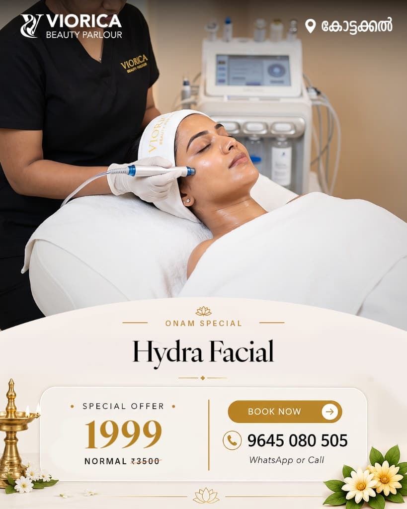 Hydra Facial at Viorica Beauty Parlour, Kottakkal